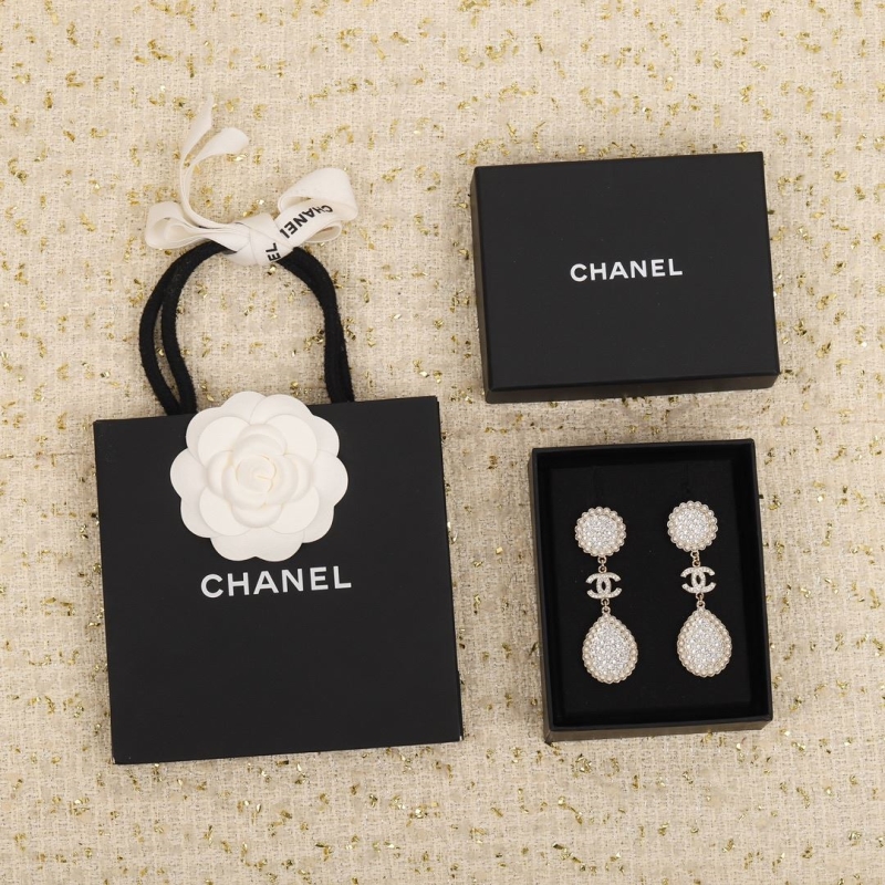 Ch*el earrings